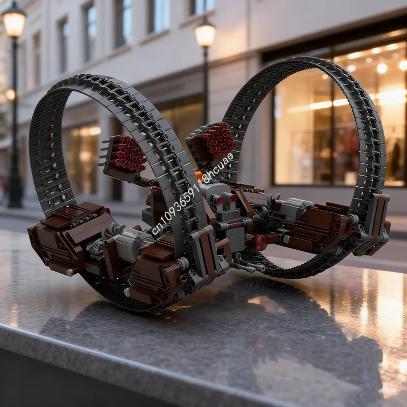 

1044 шт. MOC RC Hailfire Droid Star Battle Модель Строительные блоки Строительство Сборка Рождественский подарок DIY Креативная игрушка Идея Кирпич