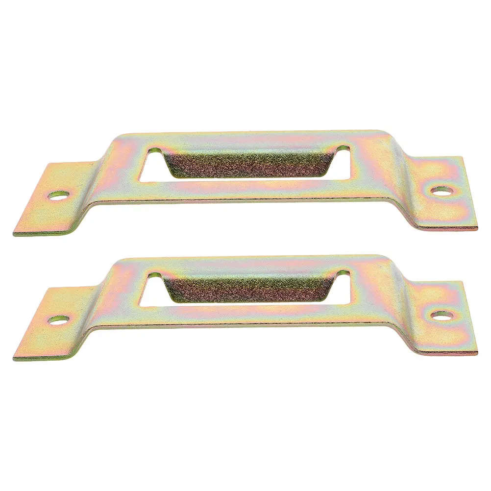 

2Pcs E Track Tie Down Anchors Galvanized Heavy Duty Restraint Rails for Truck Trailer Cargo E Track Tie Down