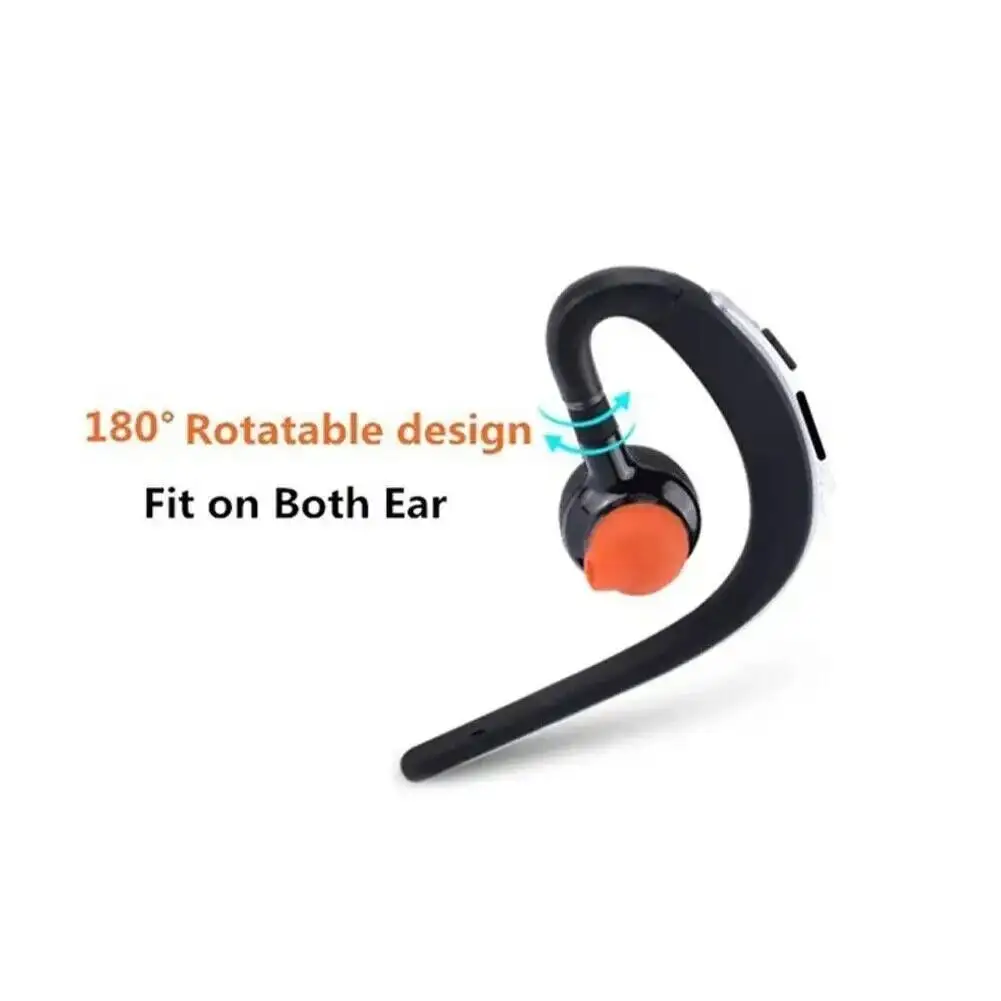 

Storm Bluetooth Earphones Business Office Sport Windproof Noise Reduction Ear-hanging Car Intelligent Voice Navigation Headset