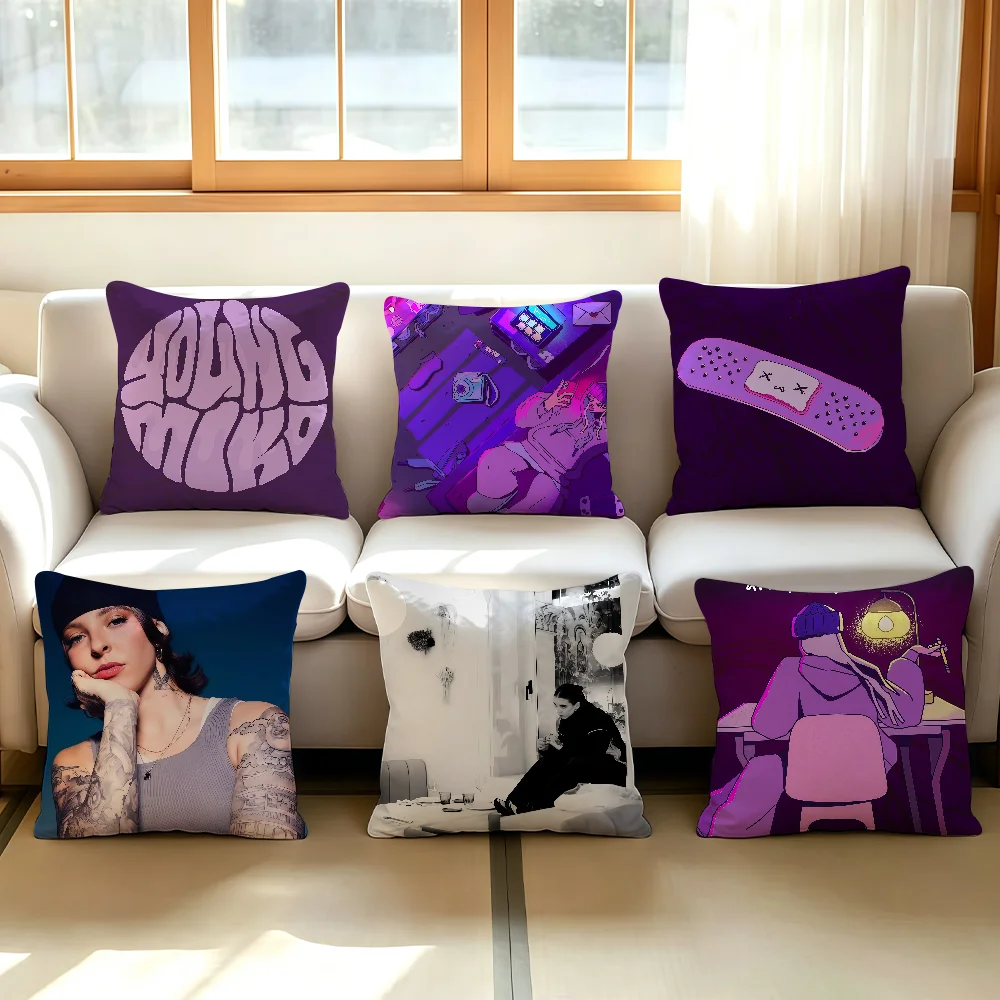 Singer Young M-Miko cushion cover Comfortable Decorative For Bedroom Living room Dormitory Picnic and Holiday Decoration
