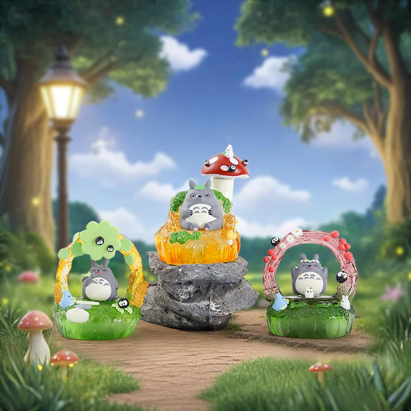 

Новинка 2025 года, Хаяо Миядзаки, аниме, сказочный сюрприз в пшеничном поле, глухая коробка, настольная игрушка, детская коллекция, подарок