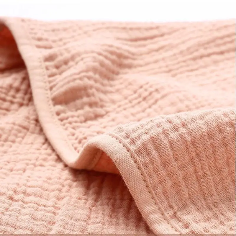 

C5AA Gauze Hooded Towel Quick Dry Swim Towel for Baby Super Absorbent Skin Friendly