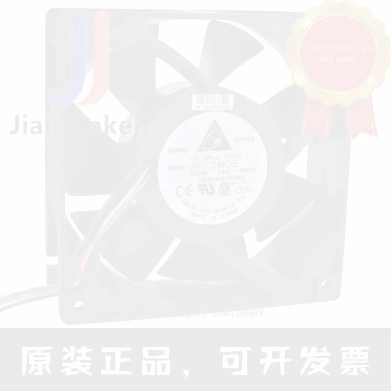 1pcs 100% orginal new AFC1248DE 12cm 12038 48V 1.64A server cabinet cooling fan Connector