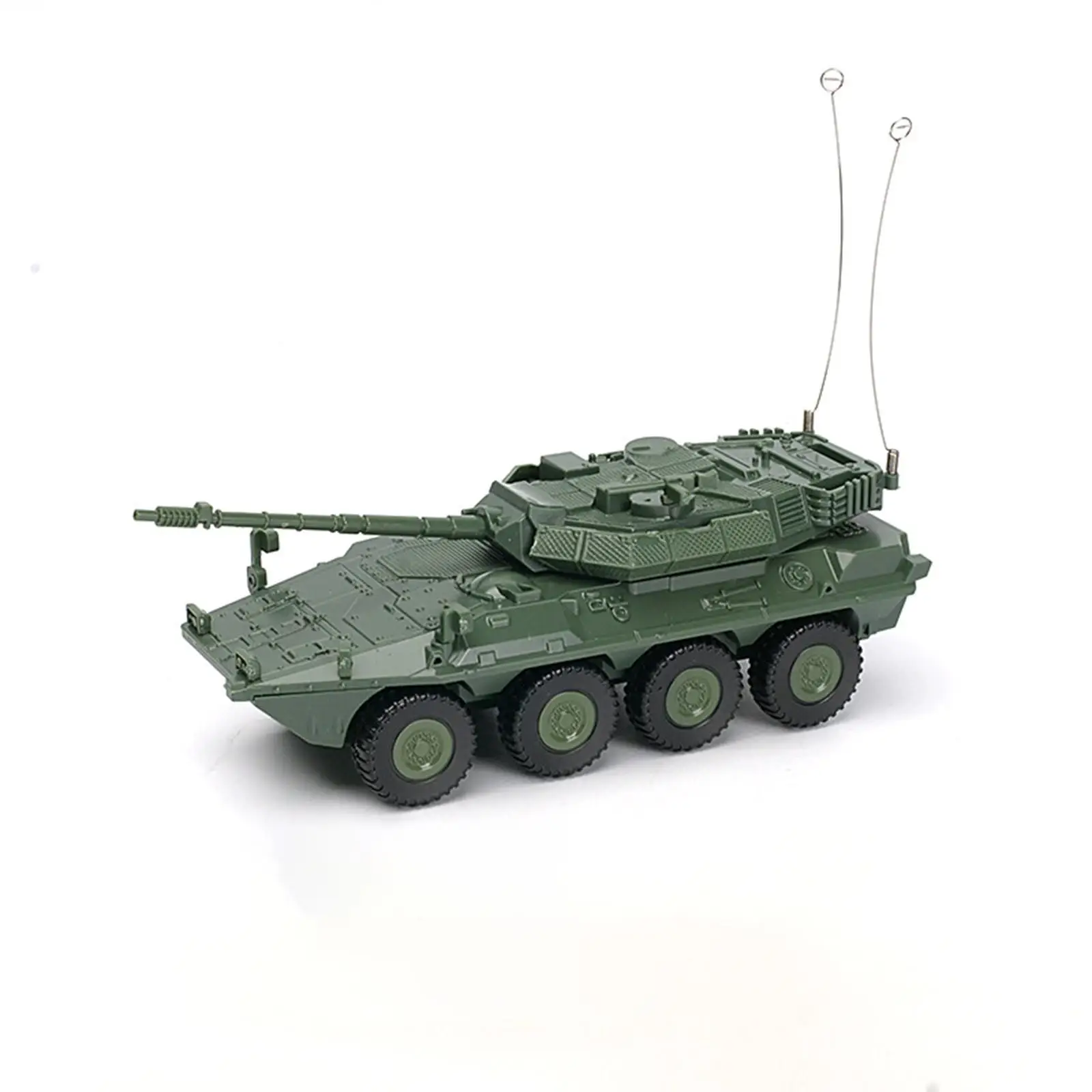 Tank Model Building Kit Armored Vehicle for Boys, Tabletop Decoration, Miniature Layout Props Sand Table Decor 1:72 Scale