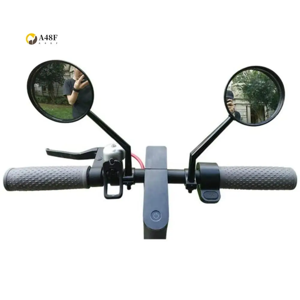 

A48F-2Pcs Rearview Mirror Scooter Rear View Bicycle Mirror Compatible For Xiaomi 1S / M365 / Pro Ninebot ES1 2 3 Scooter