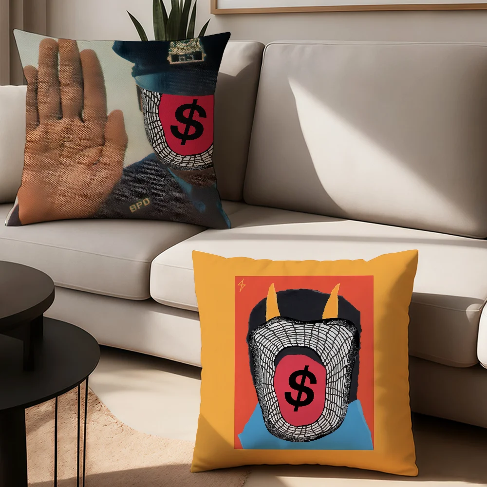 

Rock Band A-Angel D-Dust Pillow Case Office Cushions Suitable For Sofa Car Bedroom Decorative Cushion Cover