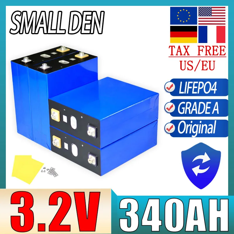 

Brand-new 3.2V 340AH Lifepo4 Rechargeable Battery RV EV Boat Golf solar energy camping duty-free