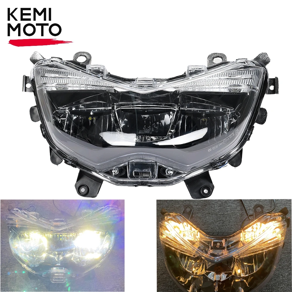 

NMAX155 NMAX125 Headlight LED Motorcycle Headlamp Front Lights Assembly NMAX 155 NMAX 125 2016 2017 2018 2019 With CE