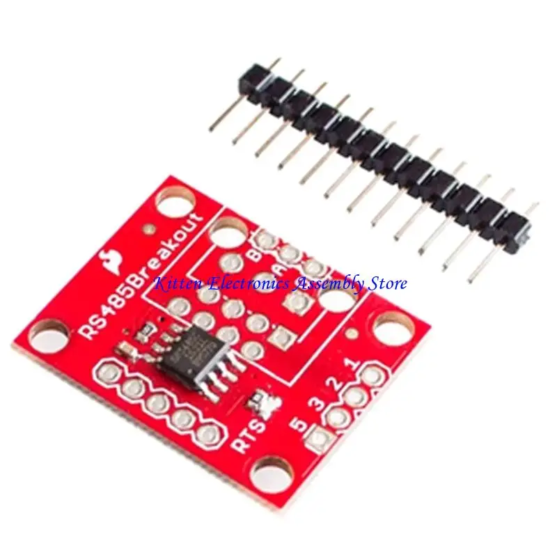 96GD Industrial RS485 To TTL Module With Circuit Protective Easy Installation Transmission For Industrial Automation