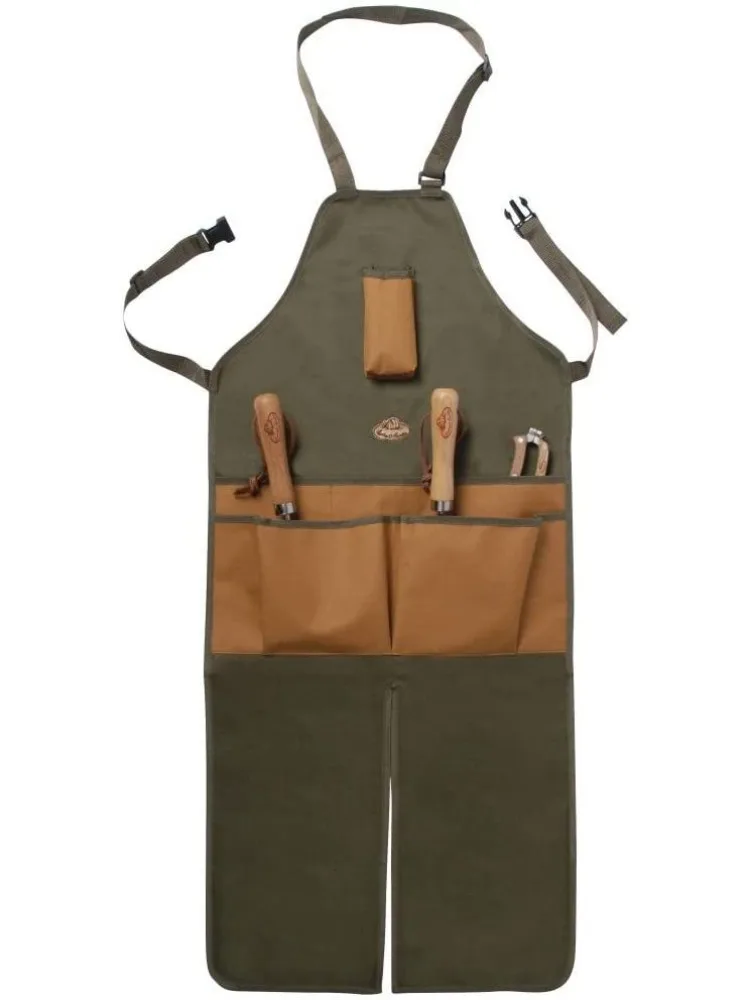 

Y New gardening leg protection apron, garden trimming, multi pocket outdoor leg protection, picking and anti dirt apron