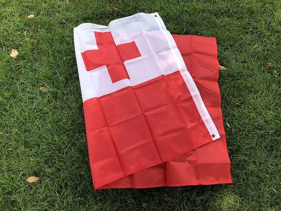 Banderín nacional Tonga – Poliéster resistente para decoración o colección - imagen 5