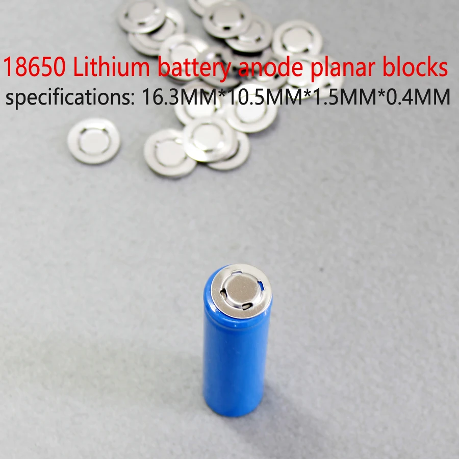 18650 lithium battery can be spot welding positive flat head cap 18650 lithium battery positive flat head cap battery accessorie