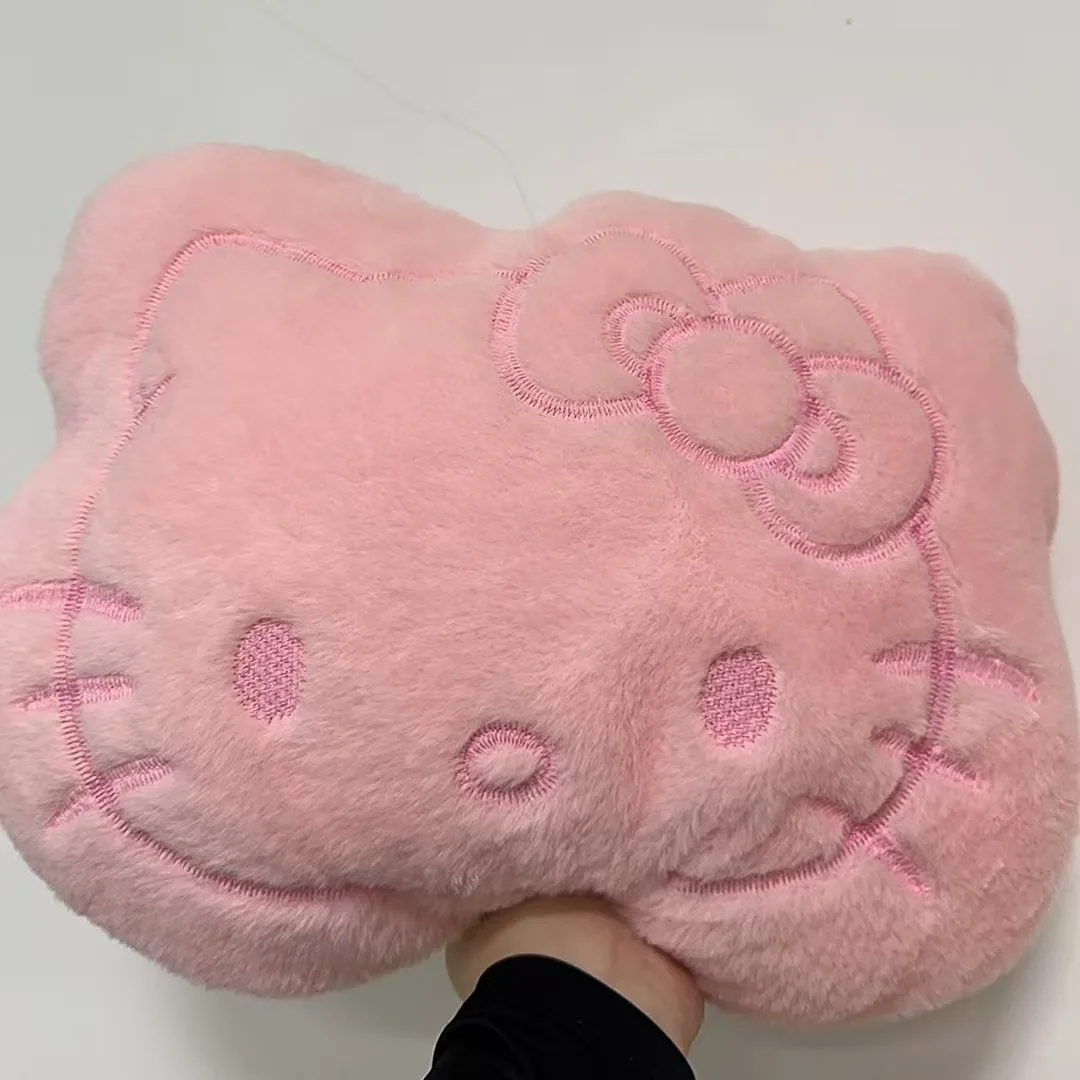 Sanrio Hello Kitty Anime série mignon oreiller en peluche poupée oreiller entreprise et dortoir siège dossier coussin chambre décoration jouets