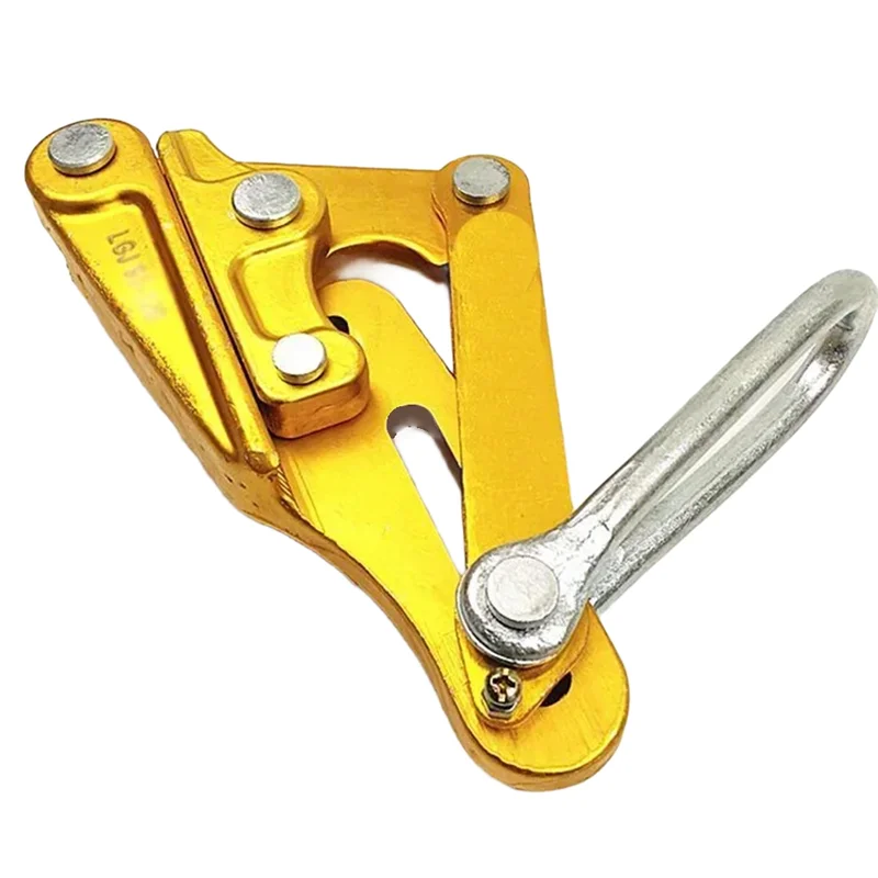 

A84E-Wire Clamp Cable Wire Rope Grip Puller Pulling Electrical Insulated Wire Tensioner