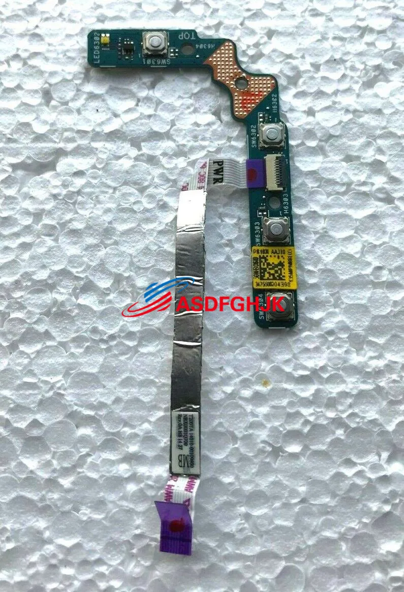 Original FOR Asus T200 T200T T200TA Power Button Media Board With Cable Tested Fast Shipping