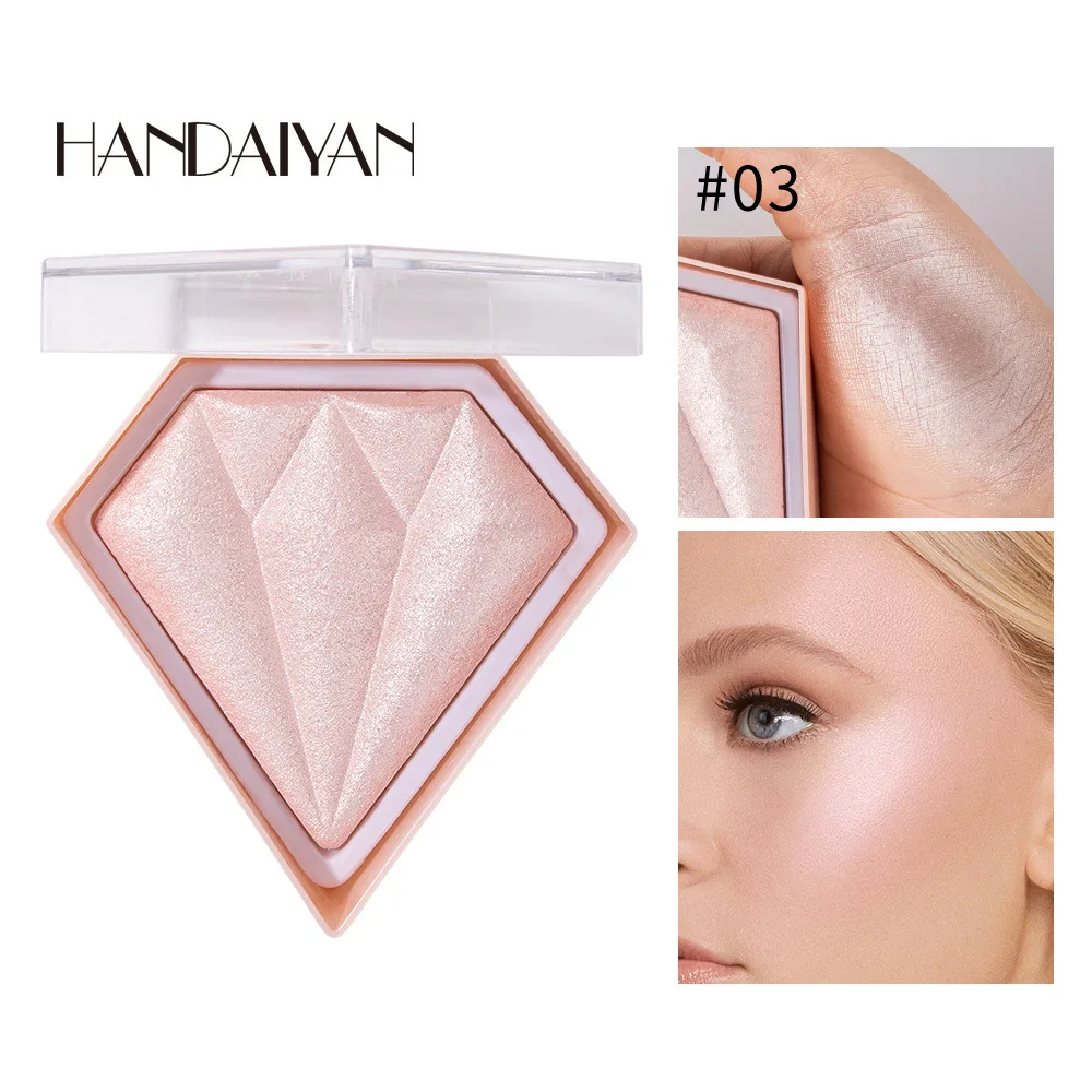 Handaiyan Highlighter Shimmer Face Blush Body Glitter Wand Bronzer Illuminator Women Makeup Cosmetic