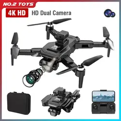 S1 Brushless Remote Control Drone 4K HD Camera Aircraft Intelligent Obstacle Avoidance Foldable RC Drone Optical Flow Quadcopter