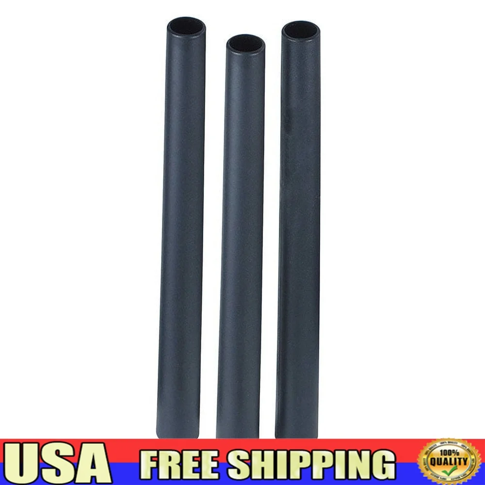 

3-Pack Extension Wand Vacuum Cleaner Attachments 1-1/4 Inch Hose Cleaning Hard-to-Reach Areas Durable Polypropylene Extension