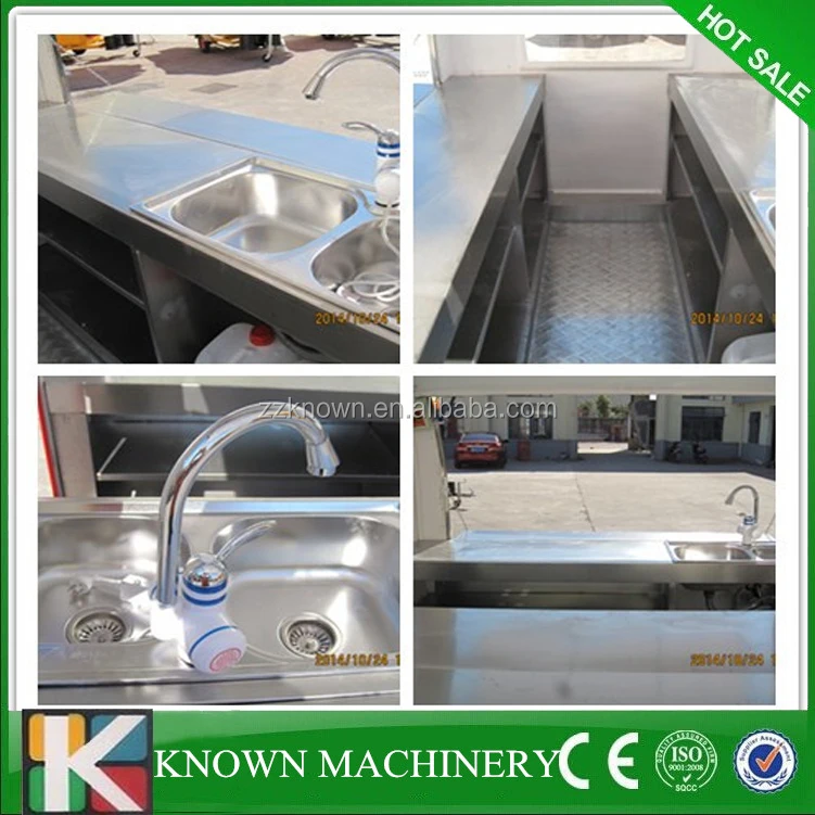 OEM Mobile fast food carts kiosk/ice cream kiosk for sale/italian ice cream cart