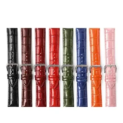 Crystal Patent Leather Ice Surface Shiny Leather Watch Strap 12mm 14mm 16mm 18mm 20mm 22mm Watch Accessories Watchband