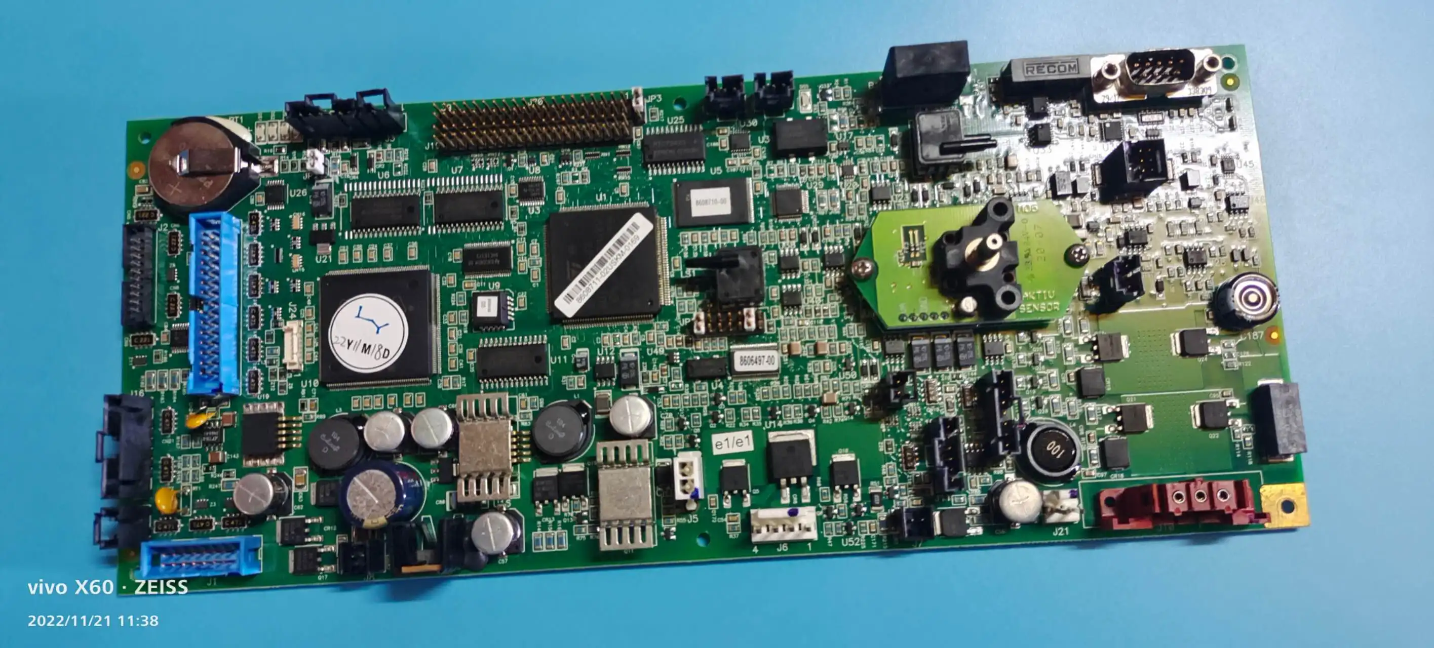 PBA Steuerung Drager Fabius Plus Main Board PN: 8608941