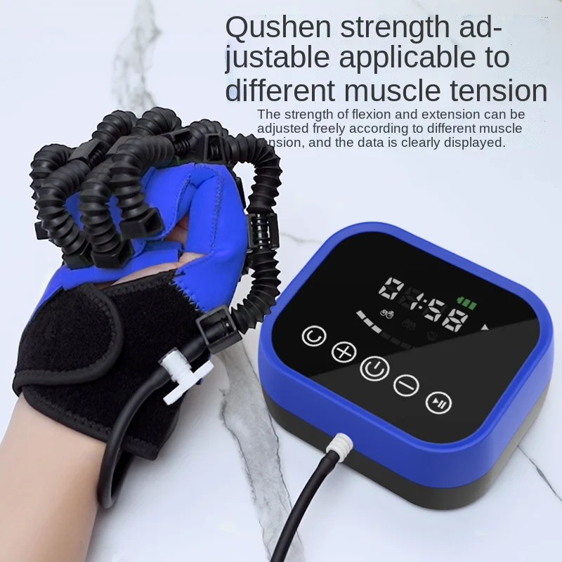 Wireless Mirroring Rehabilitation Robot Gloves Stroke Hemiplegia Cerebral Infarction Training Equipment Finger Exerciser