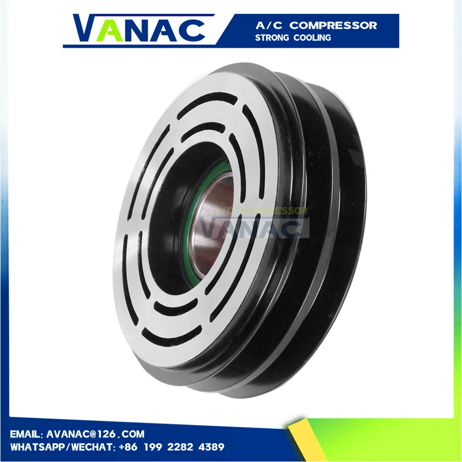 

for Sanden 508 SD508 5H14 Auto Air Conditioning Serpentine Compressor Belt Pulley Compressor 2/6/8 Groove Pulley AC Universal