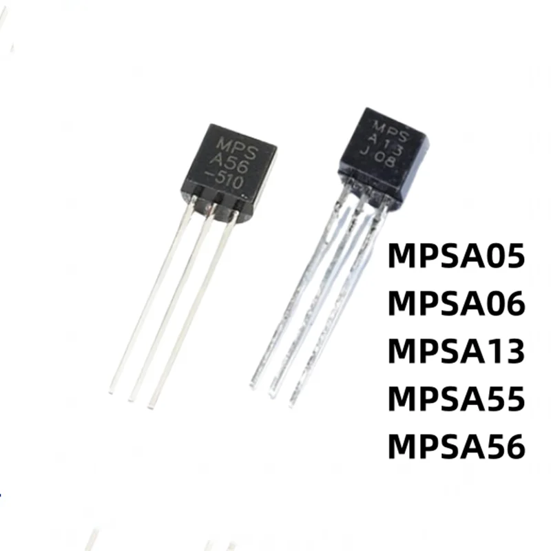 30PCS MPSA05/MPSA06/MPSA13/MPSA55/MPSA56 A05/A06/A13/A55/A56 NPN Darlington-transistor TO-92 MPSA05 MPSA06 MPSA13 MPSA55 MPSA56