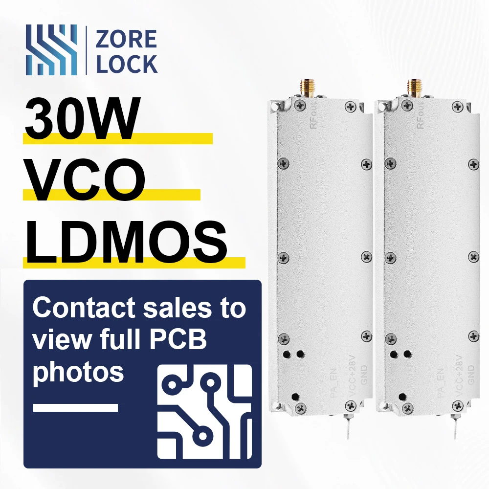 

Zorelock VPA1213816 700M/868M/1.4G/2.4G/5.2G 20W DC 28V Analog Signal - Module