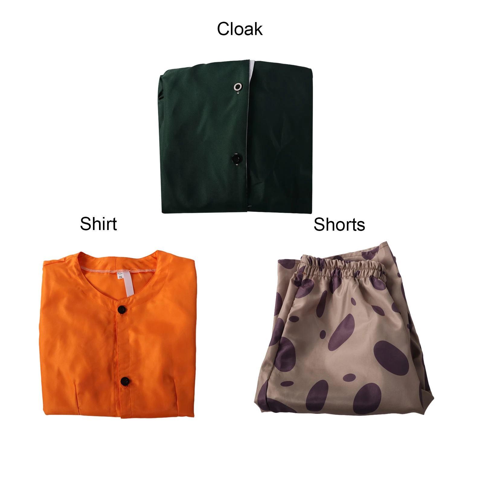 Anime Silvers Rayleigh Cosplay Costume Uniform Shirt Hooded Cloak Halloween Outfits Full Set