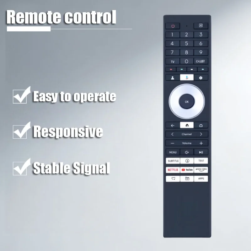 

Toshiba TV Remote Control Replacement Parts Compatible CT-95090 Accessories No Voice