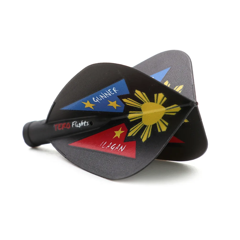 رحلات رمي السهام من CUESOUL TERO AK4 على شكل طائرة ورقية، عبوة من 3 قطع