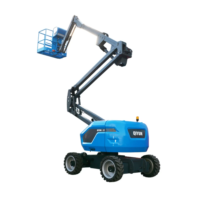 Qiyun Kinglift  Articulating Boom Lift  8m 10m 12m 14m Architecture Aerial work Municipal construction  Climbing capacity of 45%