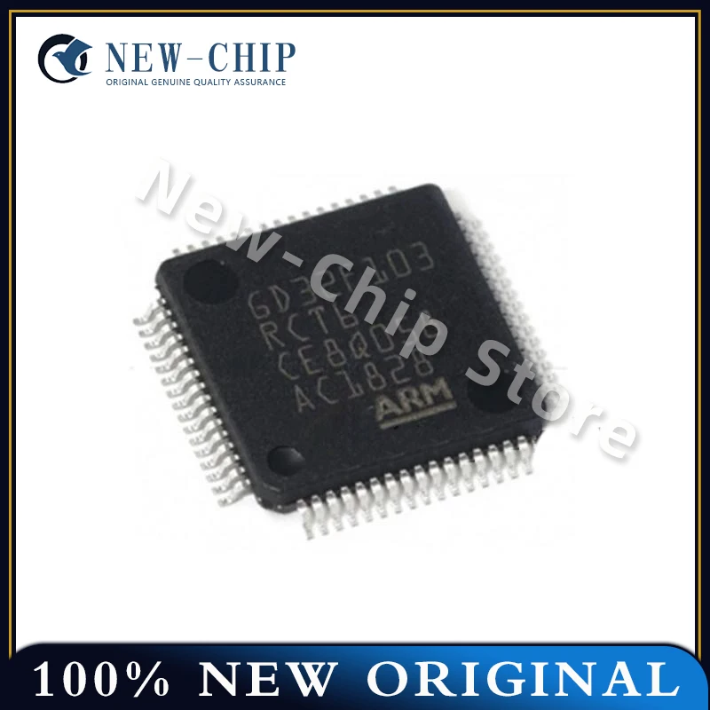 

2PCS-50PCS/LOT GD32F103RCT6 GD32F103 GD32F RCT6 LQFP-64 NEW ORIGINAL