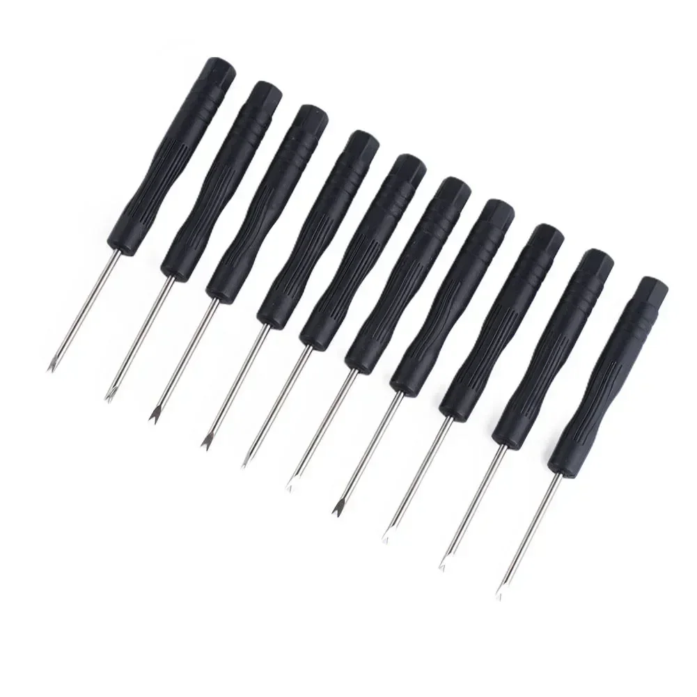 Watch Repair Screwdriver Steel+Plastic Strap Buckle Remover V-type Spare Parts Repair Tool Replacement Screwdriver