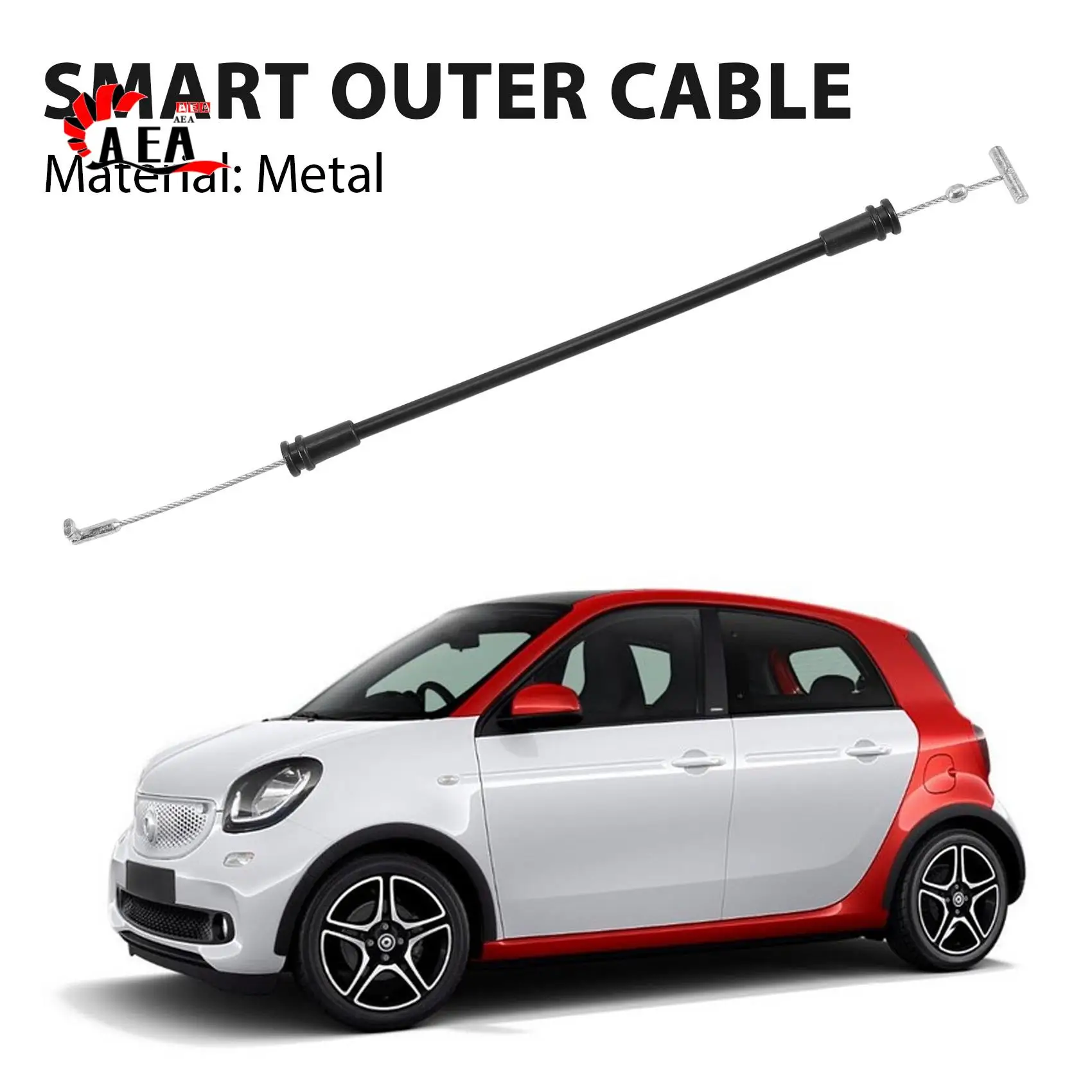 

AEA0-For Smart Car Forfour(454)Front Exterior Door Handle Cable A4547230169