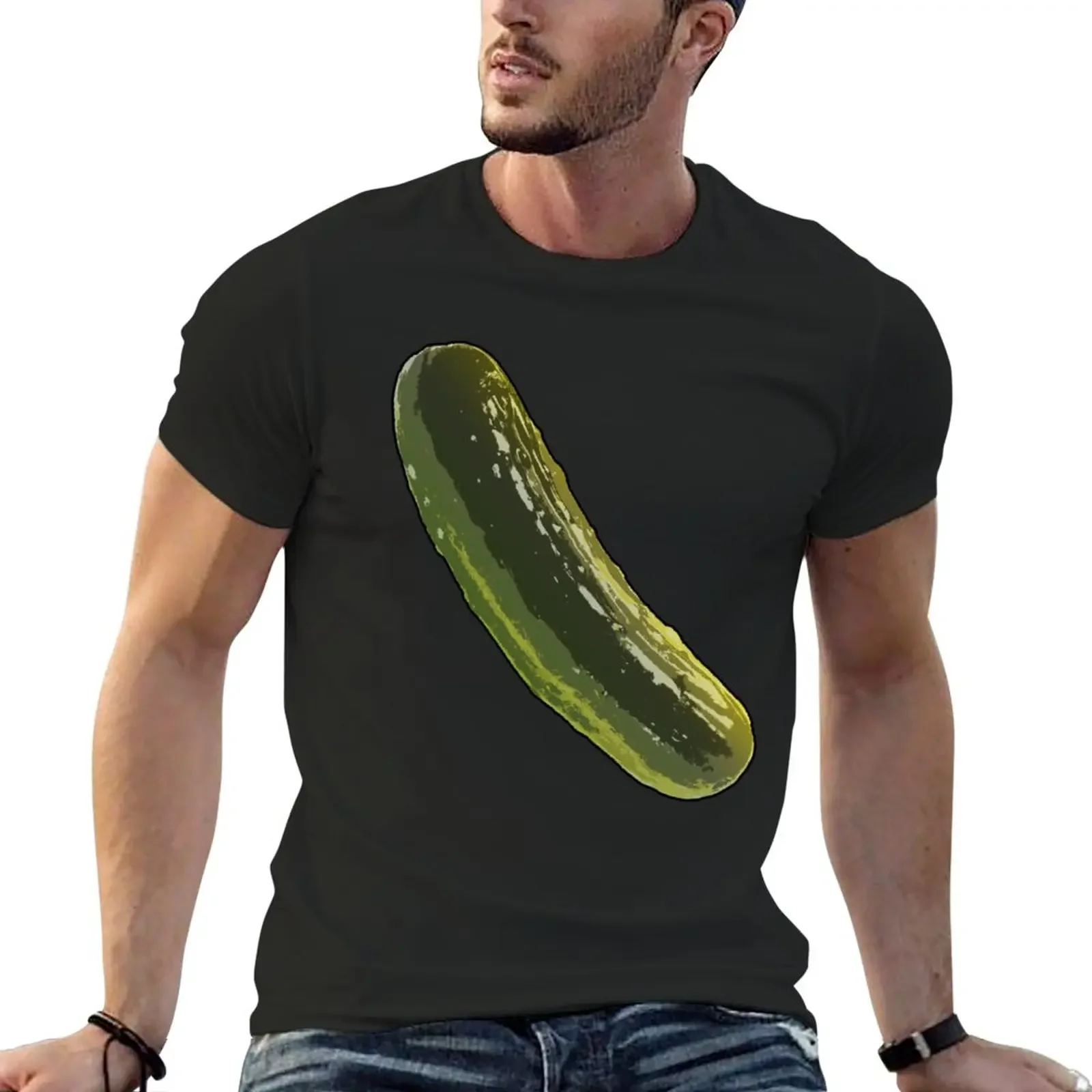 New Pickle T-Shirt t shirt man aesthetic clothes custom t shirts design your own graphic t shirts clothes for men