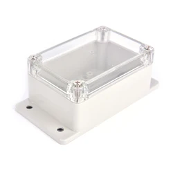 1pcs Plastic Waterproof Clear Cover Electronic Project Box Enclosure Case 100x68x50mm