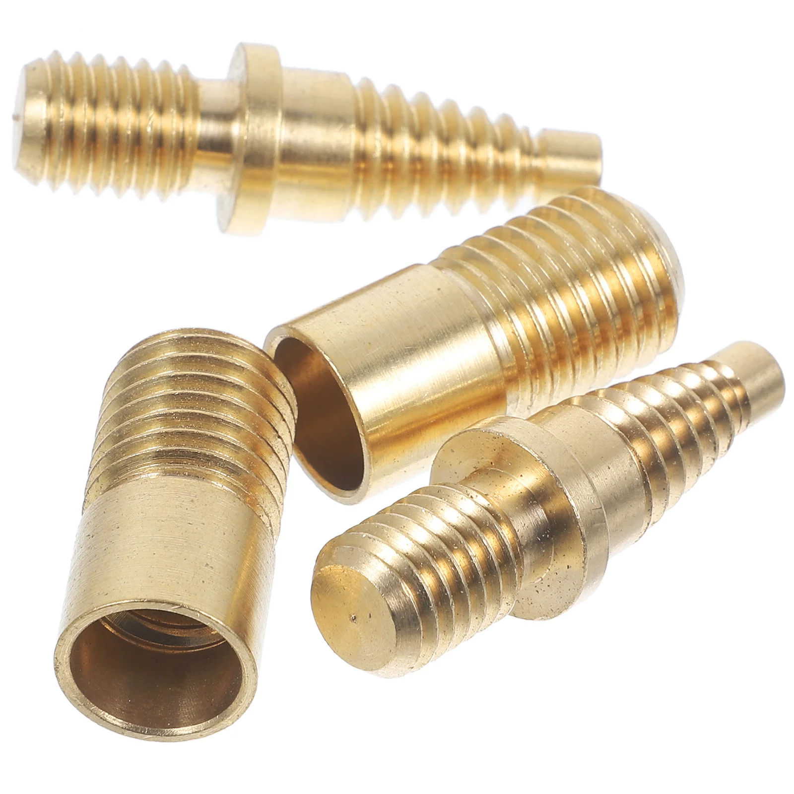 

2 set Pool Extension Joint Copper Screws Billiard Cue Connecting Hardware For Shaft Tip Repairing Pool Cue Parts
