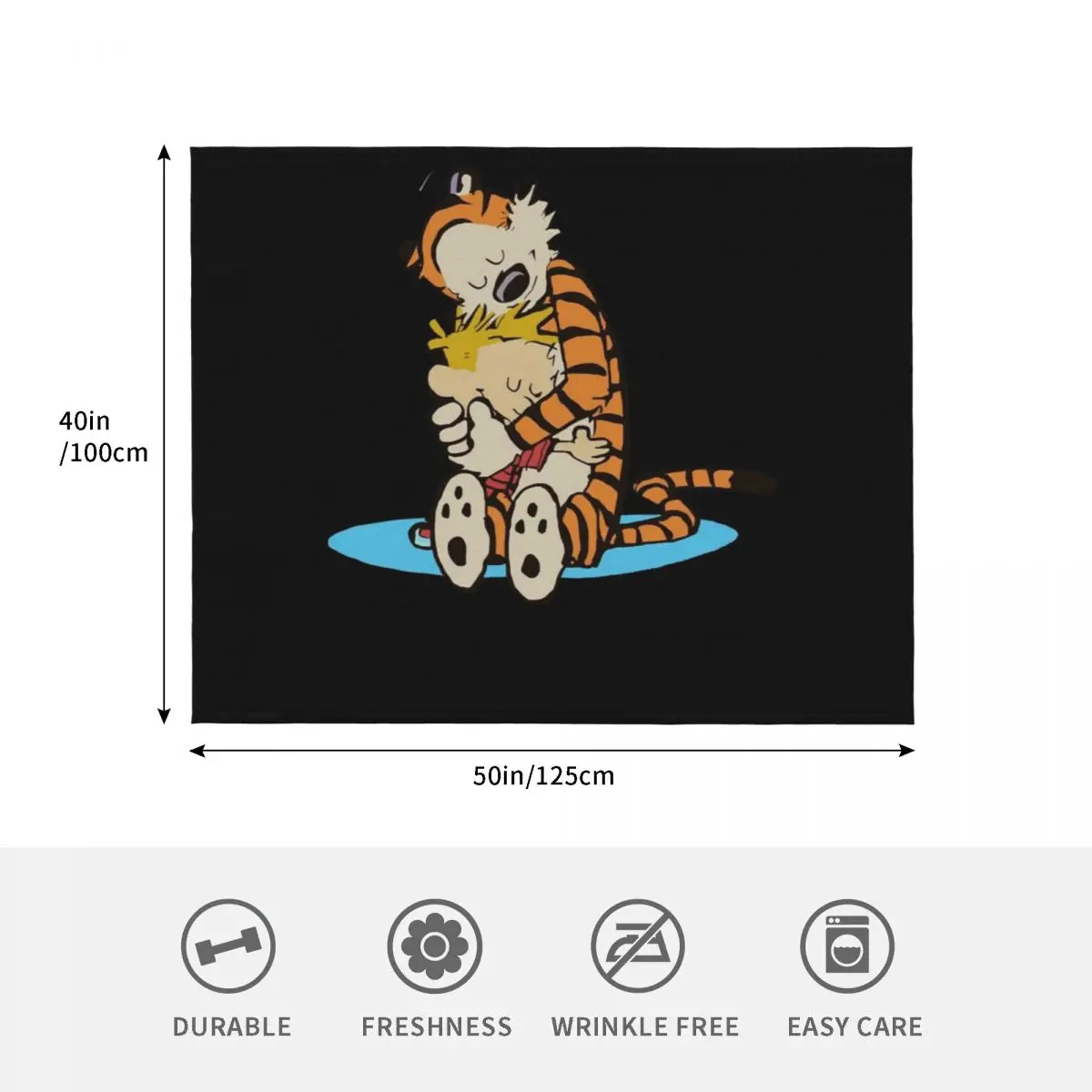 Ways To Keep Magical World Calvin Arts Fans Hobbes Funny Gift Throw Blanket Furrys Moving Fashion Sofas Decorative Sofa Blankets 4