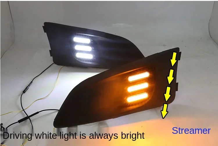 1 zestaw do Chevrolet Chevy AVEO Sonic 2011 2012 2013 Samochodowe światło LED DRL Światło do jazdy dziennej Światło dzienne z kierunkowskazem — zdjęcie 5