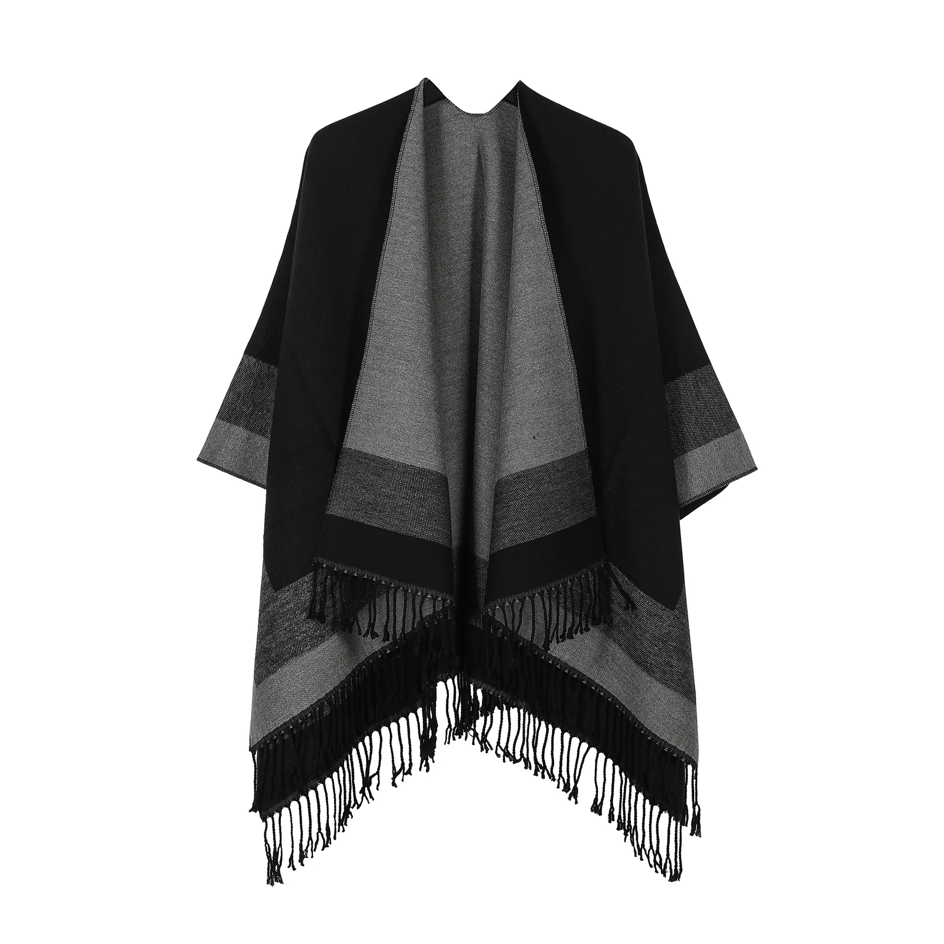 thickened-travel-scarf-women's-warm-double-sided-air-conditioned-room-fringed-cowl-neck-wrap-floral-print-ethnic-style-scarf
