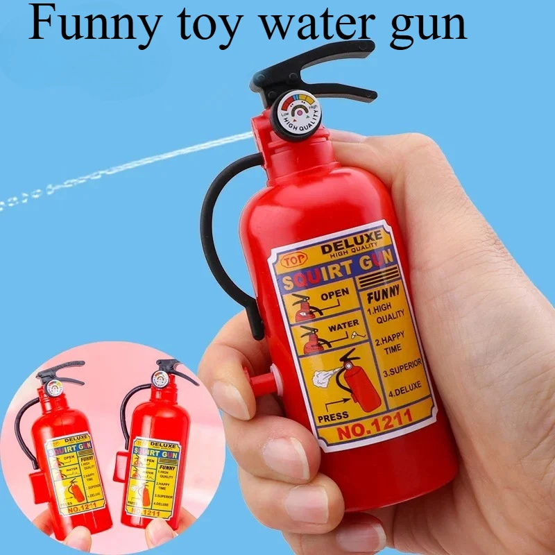 1 PC/10 PCS Creative Mini เครื่องดับเพลิงน้ําปืนฤดูร้อนกลางแจ้งของเล่นเด็กวันเกิด Party โปรดปราน Pinata Fillers Goody กระเป๋า