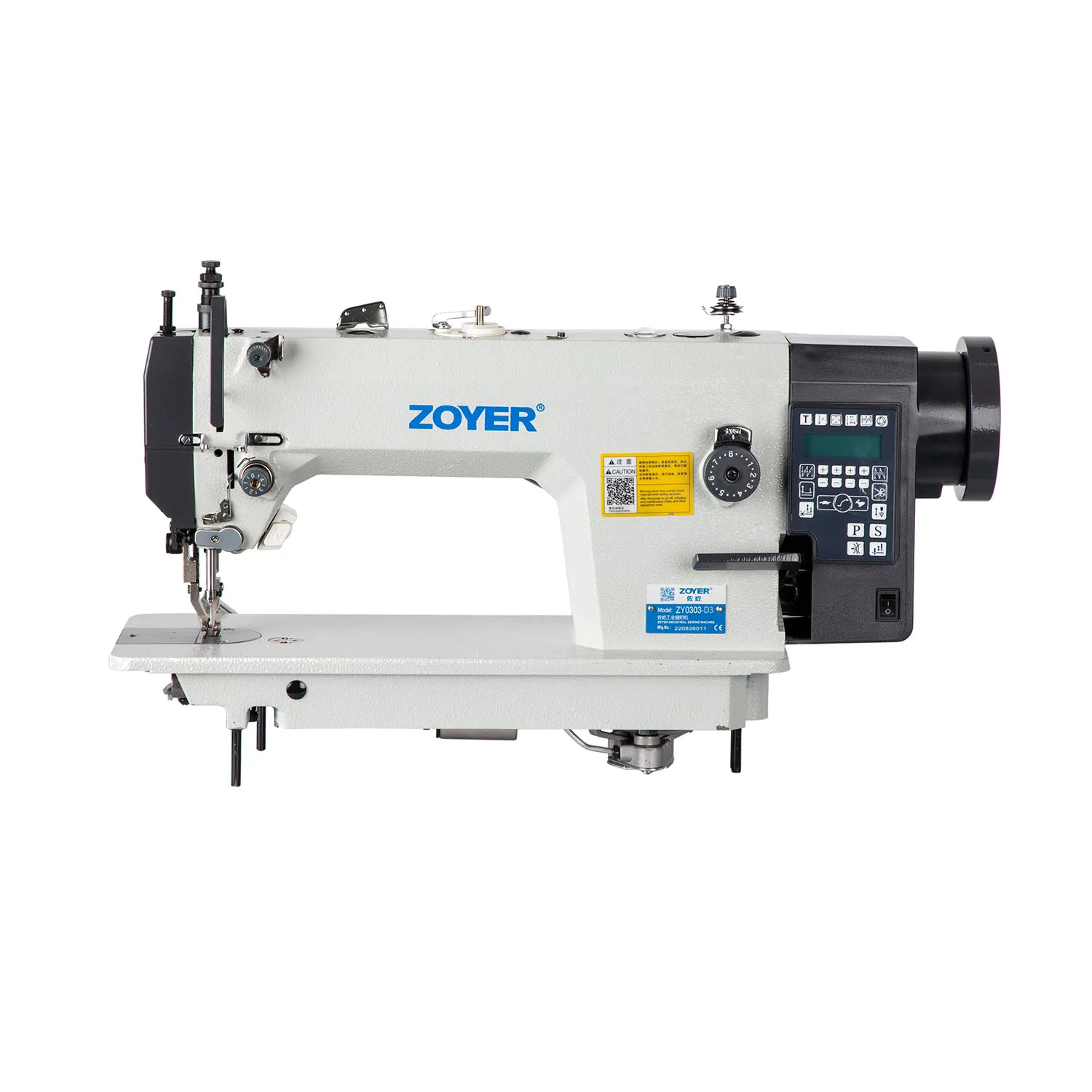 ZY0303-D3 Zoyer New Style Of Automatic Lockstitch Electric Sewing Machine With Cutter