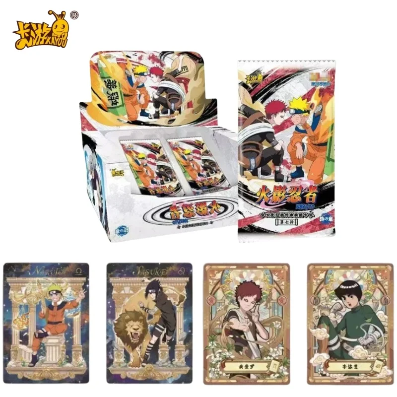 KAYOU Genuine Naruto Collection Card - Formation Chapter Vol.7 Kakashi Anime Peripheral Collection Card Kids Gift Box Original