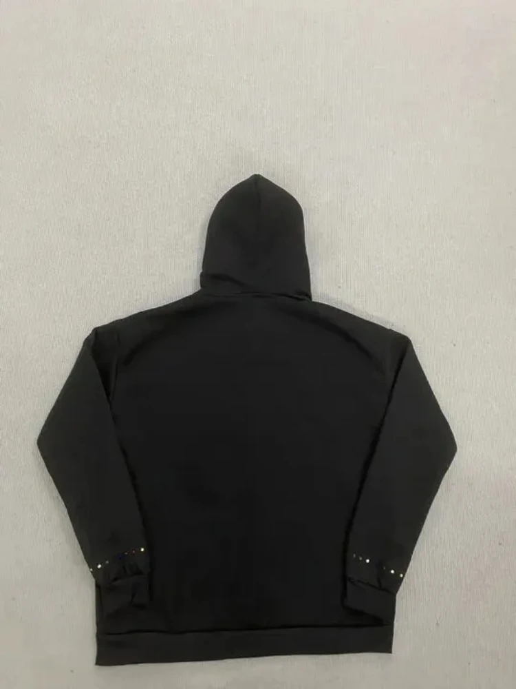 

Модные универсальные повседневные свободные женские толстовки на молнии в американском стиле ретро, нишевая классическая толстовка с капюшоном Y2K с принтом High Street