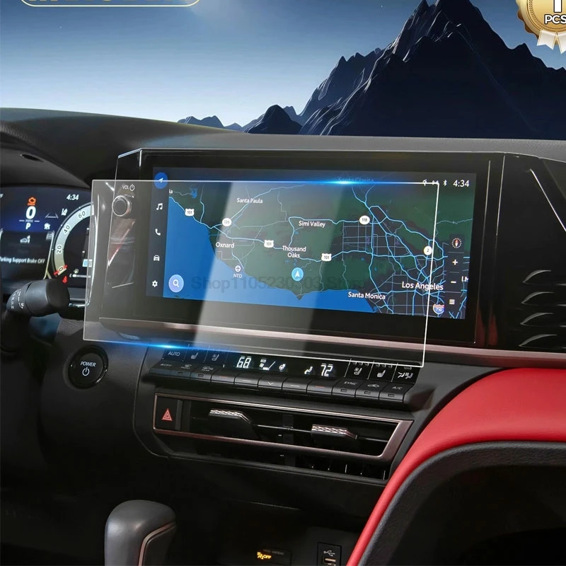 Touchscreen Protector Tempered Glass For Toyota Camry 2025 2026 12.3 inch car infotainment navigation Camry accessories