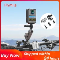 Soporte para bicicleta, para DJI Osmo Nano/Action 6 5 Pro 4/Pocket 3/Insta360 Ace Pro 2/X5 X4 accesorios de cámara, abrazadera para manillar de motocicleta