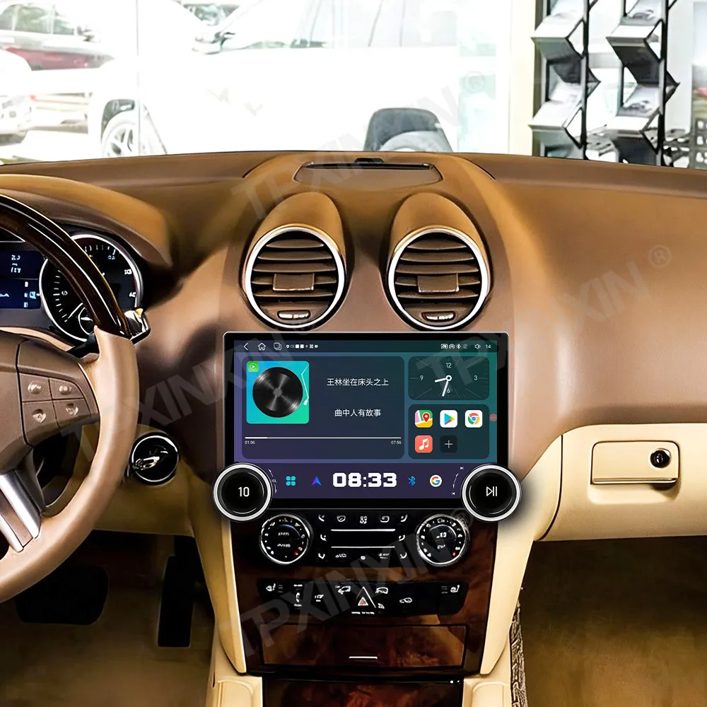 11.5 “ For Mercedes-Benz ML 1998-2005 Android 15 Car Radio Touch Screen Carplay GPS Navigation Video Player Multimedia HU