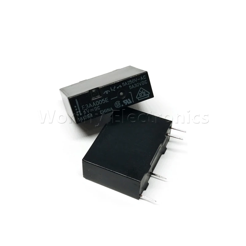 

Free Shipping Wholesale 10pcs/lot F3AA005E Fujitsu F3AA012E Small Power Relay F3AA024E A Group of Normally Open 4pin DC24V